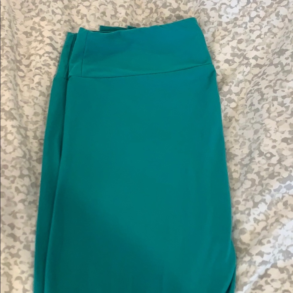 Blue / Green Leggings